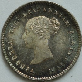 MAUNDY TWOPENCES 1867  VICTORIA  FDC T