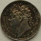 MAUNDY PENNIES 1829  GEORGE IV  UNC T