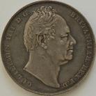 CROWNS 1831  WILLIAM IV DRAPED SHIELD PROOF WW INCLUSE EXTREMELY RARE - TINY FLAW ON NECK GEF 
