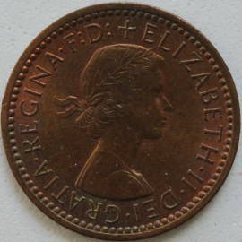 FARTHINGS 1955  ELIZABETH II  UNC.T.