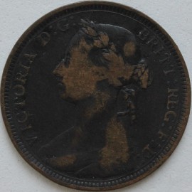 Halfpence 1892  VICTORIA  NVF