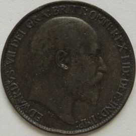 HALFPENCE 1903  EDWARD VII  GVF