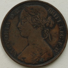 PENNIES 1862  VICTORIA  NVF