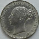 SHILLINGS 1839  VICTORIA 1ST HEAD WITH WW VF/GVF