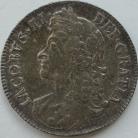 CROWNS 1687  JAMES II 2ND BUST TERTIO RARE IN THIS GRADE SUPERB MINT STATE MS