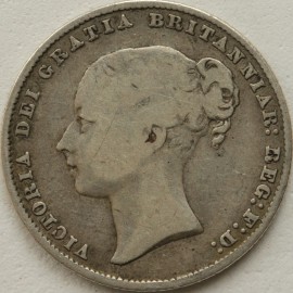 SHILLINGS 1859  VICTORIA  GF