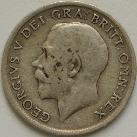 SHILLINGS 1916  GEORGE V  GF