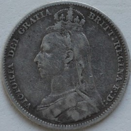 SHILLINGS 1890  VICTORIA  GF