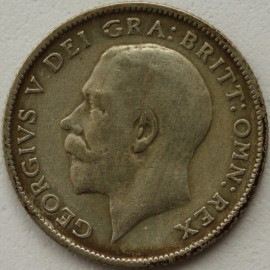 SIXPENCES 1920  GEORGE V  GF