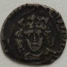 EDWARD IV 1467 -1468 EDWARD IV PENNY. YORK MINT. ARCHBISHOP NEVILLE. G AND KEY BY NECK. MM SUN NVF