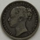 SHILLINGS 1869  VICTORIA DIE NUMBER 3 SCARCE NVF