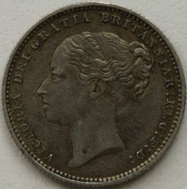 SHILLINGS 1885  VICTORIA  GVF