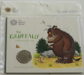 FIFTY PENCE 2019  ELIZABETH II THE GRUFFALO PACK BU