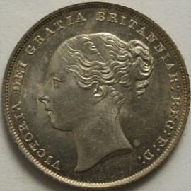 SHILLINGS 1852  VICTORIA  BU