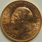 SOVEREIGNS 1932  GEORGE V SOUTH AFRICA BU