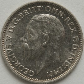 SIXPENCES 1931  GEORGE V  UNC LUS