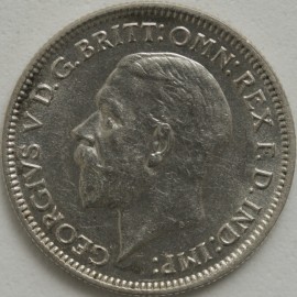 SIXPENCES 1933  GEORGE V  BU