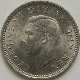 SIXPENCES 1951  GEORGE VI  BU