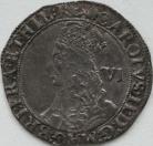 CHARLES II 1660 -1662 CHARLES II SIXPENCE 3RD ISSUE WITH INNER CIRCLE AND MARK OF VALUE MM CROWN SCARCE NEF