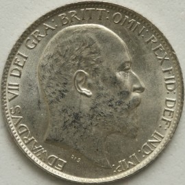 SIXPENCES 1902  EDWARD VII  BU