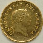 THIRD GUINEAS 1809  GEORGE III GEORGE III 2ND HEAD SCARCE GEF