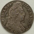 SIXPENCES 1697 C WILLIAM III CHESTER 1ST BUST SMALL CROWNS ESC 1271/1551 SCARCE NEF