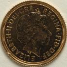 HALF SOVEREIGNS 2014  Elizabeth II ONLY 672 ISSUED  UNC LUS
