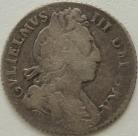 SIXPENCES 1699  WILLIAM III 3RD BUST ROSES VERY SCARCE F