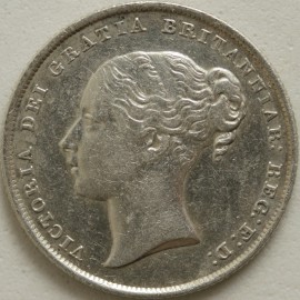 SHILLINGS 1844  VICTORIA  GVF