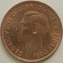 PENNIES 1949  GEORGE VI  BU