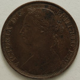 PENNIES 1888  VICTORIA F126 NUNC