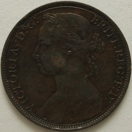 PENNIES 1890  VICTORIA  GVF