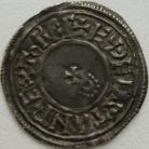KINGS OF ALL ENGLAND 924 -939 AETHELSTAN PENNY. CIRCUMSCRIPTION CROSS TYPE. YORK. SMALL CROSS PATTEE. REVERSE. REGNALD MO EFORPIC. RARE NEF