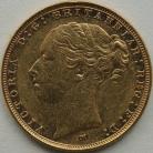 SOVEREIGNS 1887  VICTORIA MELBOURNE ST GEORGE SCARCE GVF