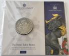 FIVE POUNDS 2023  CHARLES III THE ROYAL TUDOR BEASTS - BULL OF CLARENCE PACK BU