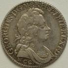 SHILLINGS 1723  GEORGE I WELSH COPPER COMPANY VERY RARE GVF