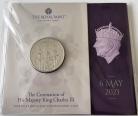 FIVE POUNDS 2023  CHARLES III THE CORONATION OF HIS MAJESTY KING CHARLES III PACK BU