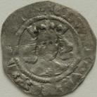 EDWARD III 1369 -1377 EDWARD III PENNY. YORK MINT. ARCHBISHOP THORESBY OR NEVILLE. LIS ON BREAST GF