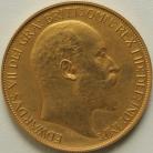 FIVE POUNDS (GOLD) 1902  EDWARD VII EDWARD VII MATTE PROOF - HAIRLINE SCRATCHES FDC