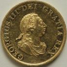 HALFPENCE 1799  GEORGE III PROOF PATTERN IN GILT COPPER BY KUCHLER EARLY SOHO BMC 1233 - SCUFFS BU