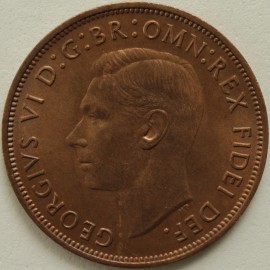 PENNIES 1951  GEORGE VI EXTREMELY RARE UNC LUS