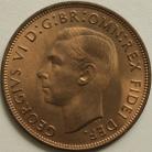 PENNIES 1951  GEORGE VI EXTREMELY RARE BU