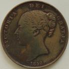 PENNIES 1859  VICTORIA SMALL DATE VERY SCARCE NEF