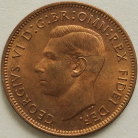 FARTHINGS 1950  GEORGE VI  UNC LUS