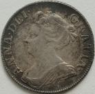 SHILLINGS 1711  ANNE 4TH BUST NEF