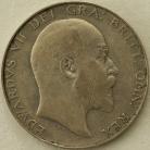 HALF CROWNS 1905  EDWARD VII EXTREMELY RARE F+