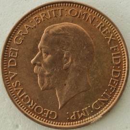 HALFPENCE 1931  GEORGE V  BU