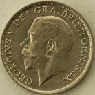 SHILLINGS 1921  GEORGE V VERY SCARCE UNC LUS