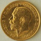 HALF SOVEREIGNS 1912  GEORGE V LONDON BU