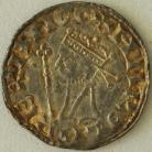 NORMAN KINGS 1066  HAROLD II PENNY. PAX TYPE. GP B LONDON MINT. LEOFSIGE. LEOFSI ON LVNDEN. VERY RARE. NEF